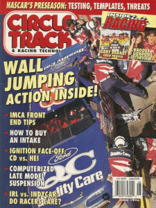 CIRCLE TRACK 1996 JUNE - IMCA FRONT END TIPS, LATE MODEL vs INDY SUSPENSION